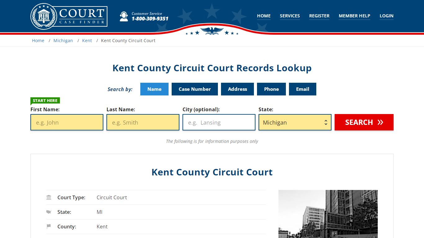 Kent County Circuit Court Records Lookup